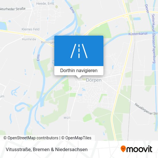 Vitusstraße Karte