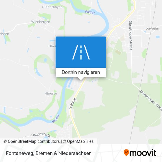 Fontaneweg Karte