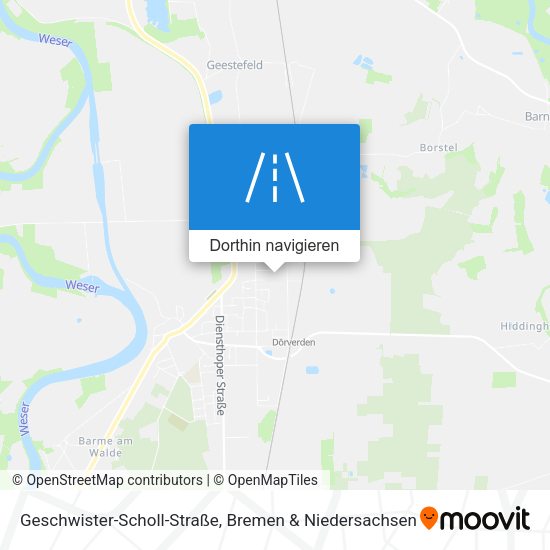 Geschwister-Scholl-Straße Karte