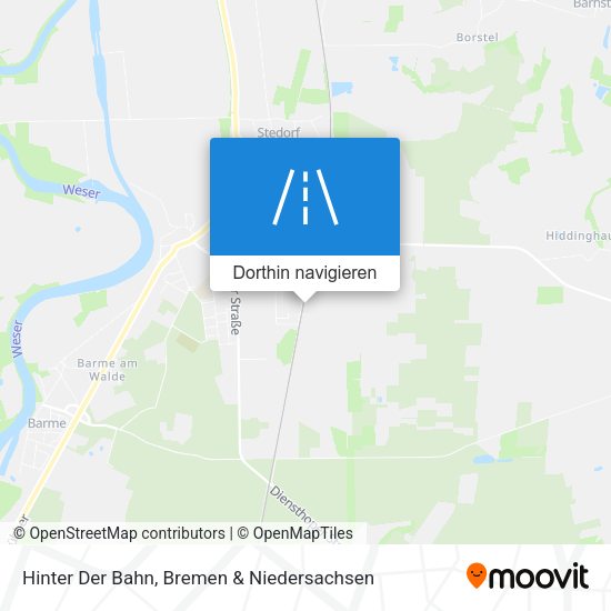 Hinter Der Bahn Karte