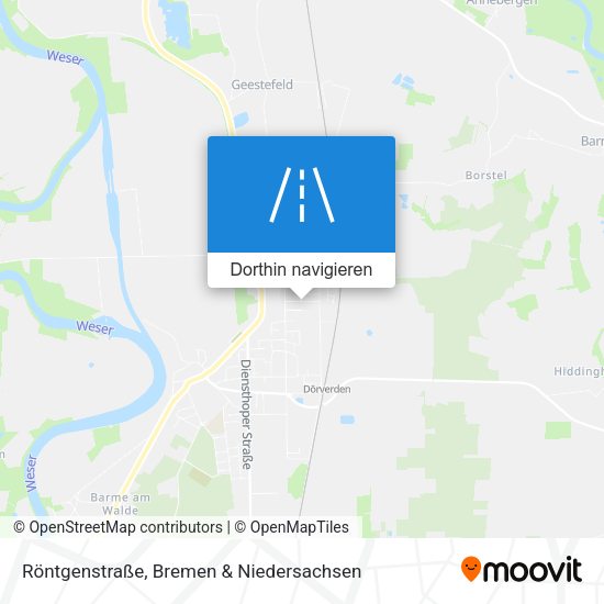 Röntgenstraße Karte