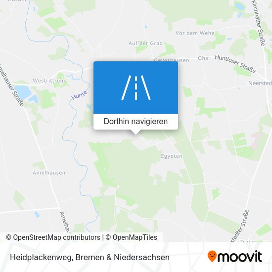 Heidplackenweg Karte