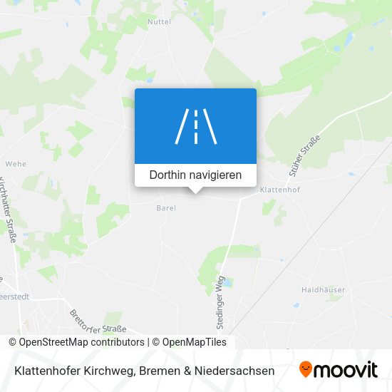 Klattenhofer Kirchweg Karte
