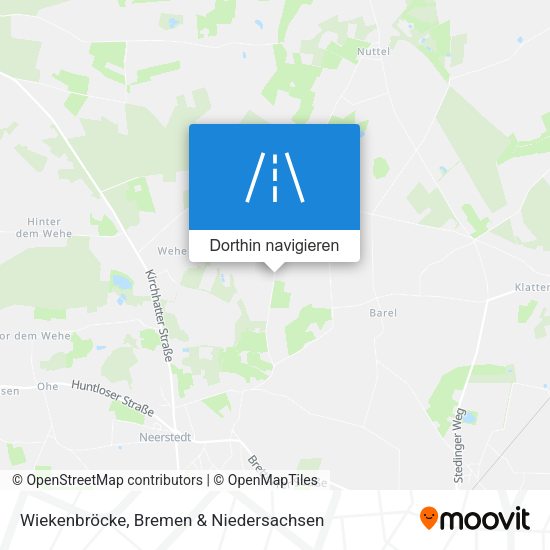 Wiekenbröcke Karte
