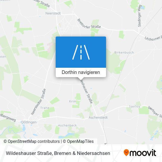 Wildeshauser Straße Karte