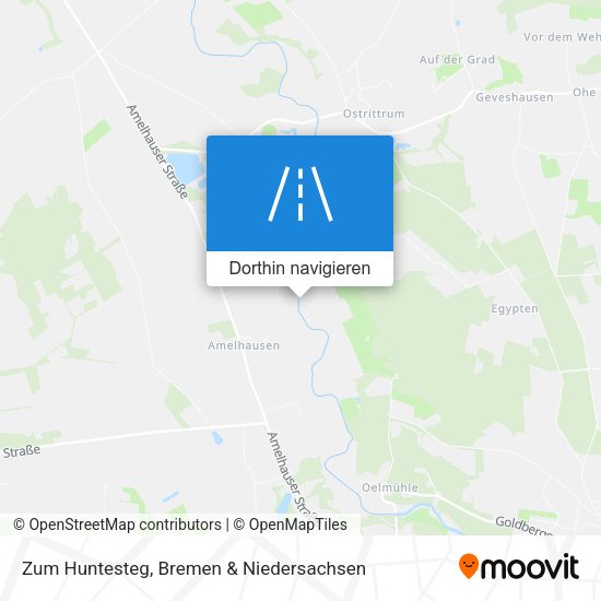 Zum Huntesteg Karte