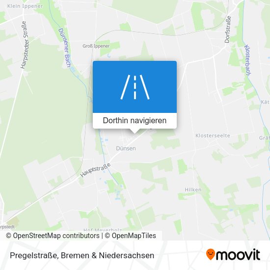 Pregelstraße Karte
