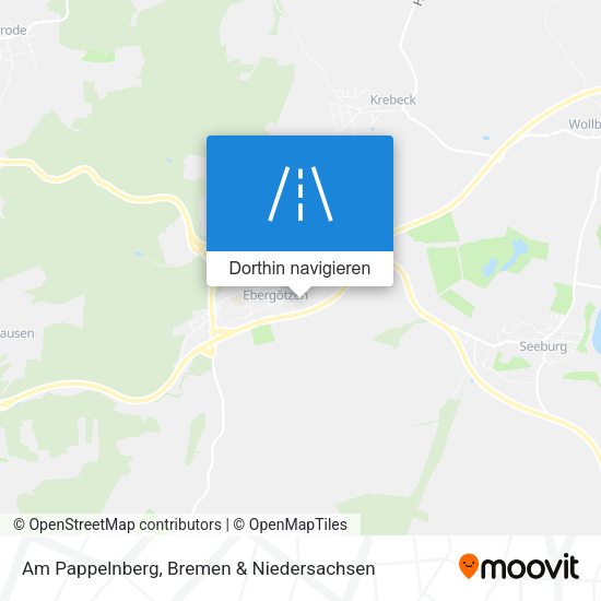 Am Pappelnberg Karte