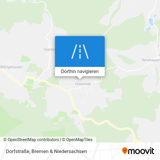 Dorfstraße Karte