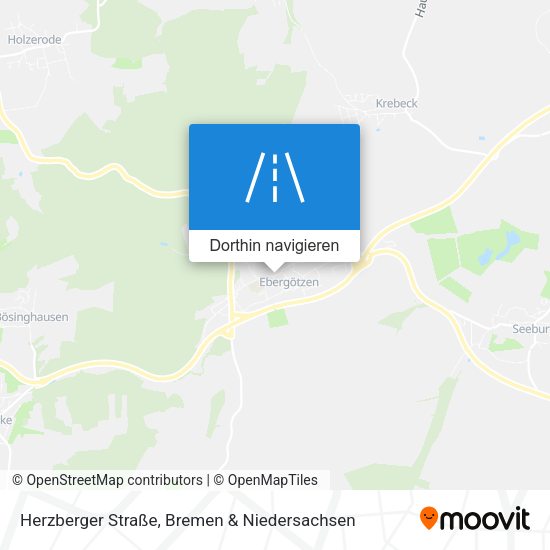 Herzberger Straße Karte