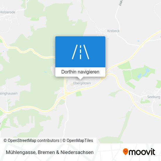 Mühlengasse Karte