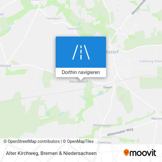 Alter Kirchweg Karte