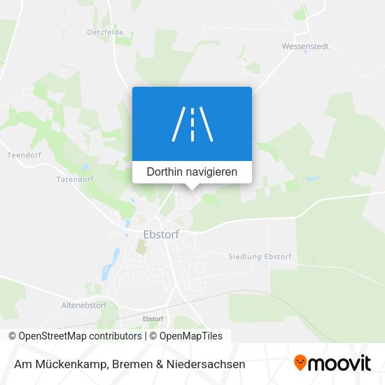 Am Mückenkamp Karte