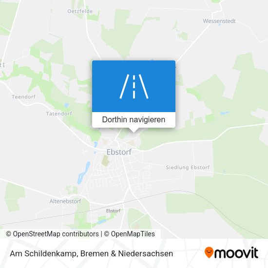 Am Schildenkamp Karte