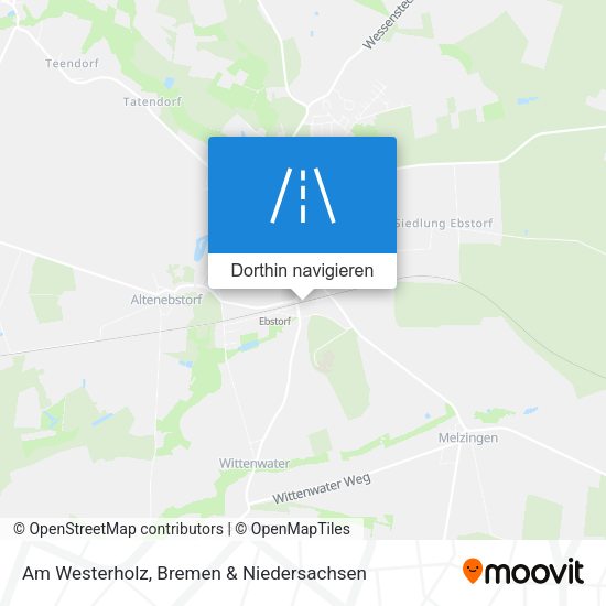 Am Westerholz Karte