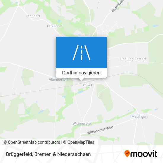 Brüggerfeld Karte