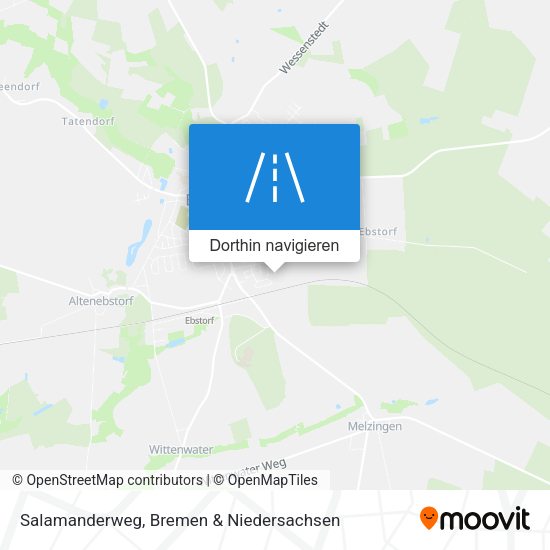 Salamanderweg Karte