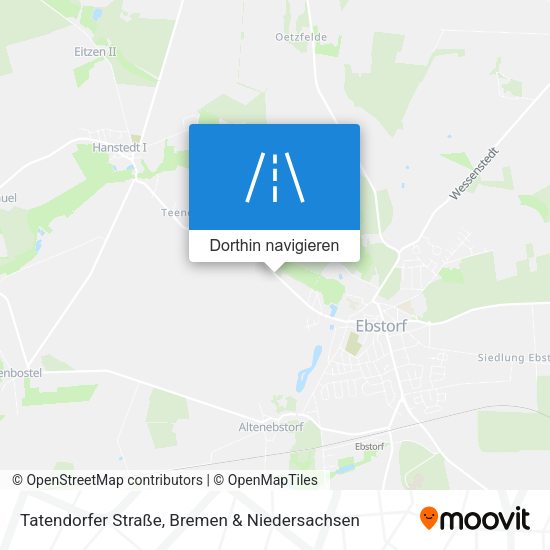 Tatendorfer Straße Karte