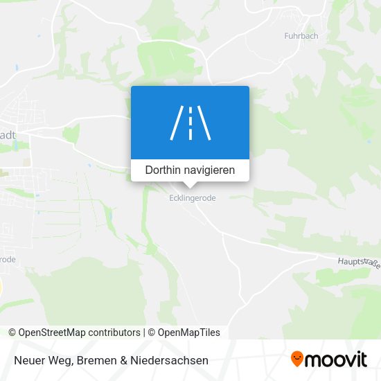 Neuer Weg Karte