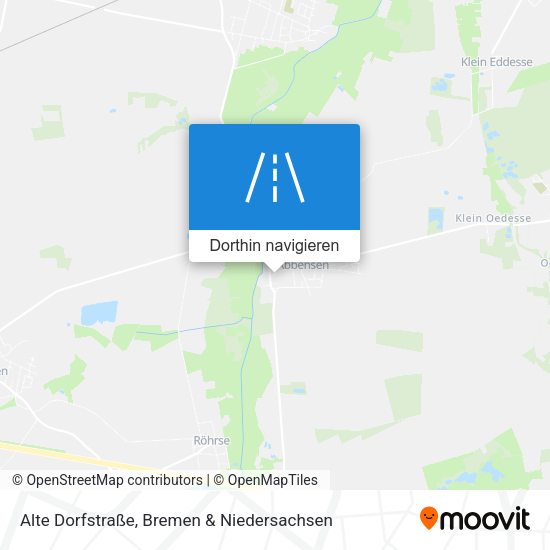 Alte Dorfstraße Karte