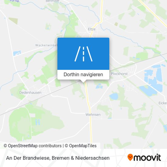 An Der Brandwiese Karte