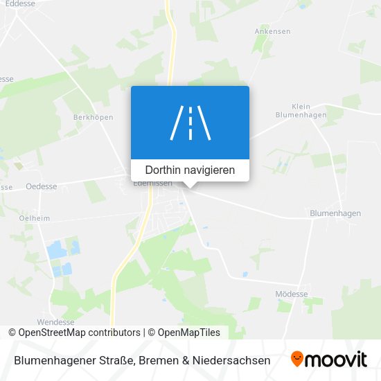 Blumenhagener Straße Karte