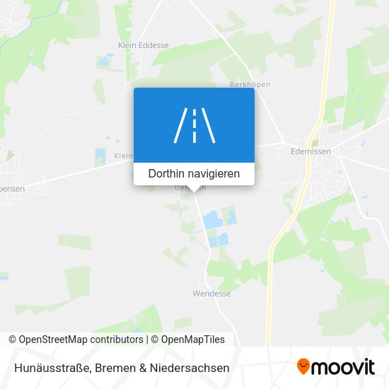 Hunäusstraße Karte
