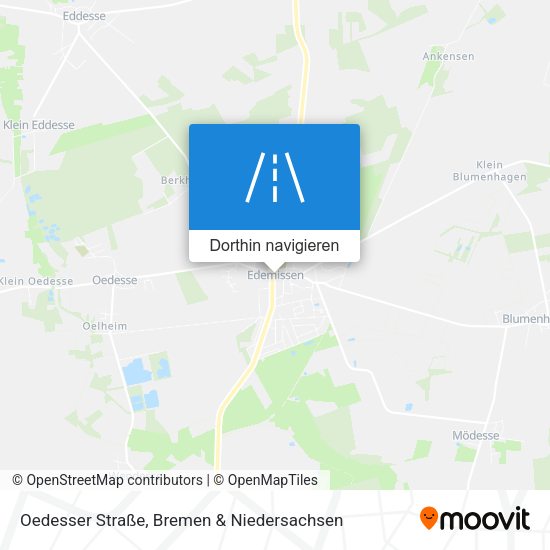 Oedesser Straße Karte