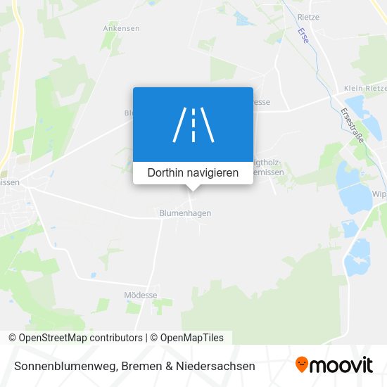 Sonnenblumenweg Karte