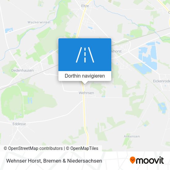 Wehnser Horst Karte