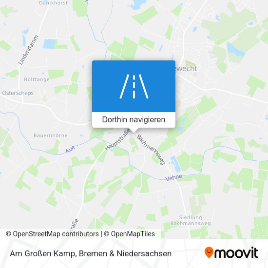 Am Großen Kamp Karte