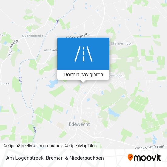Am Logenstreek Karte