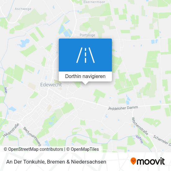 An Der Tonkuhle Karte
