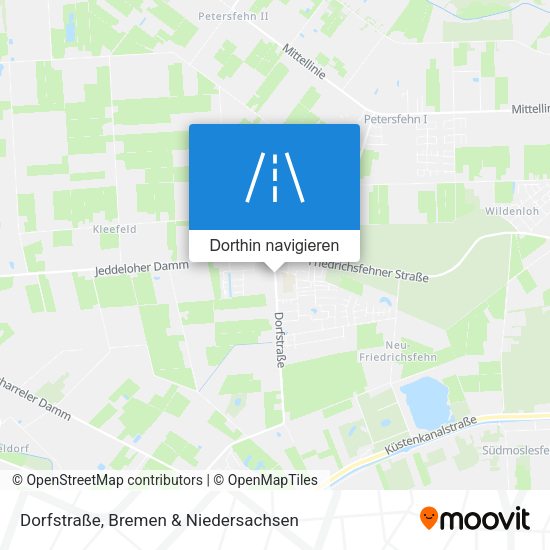 Dorfstraße Karte