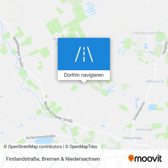 Fintlandstraße Karte