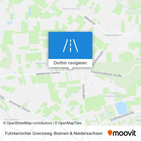 Fuhrkenscher Grenzweg Karte