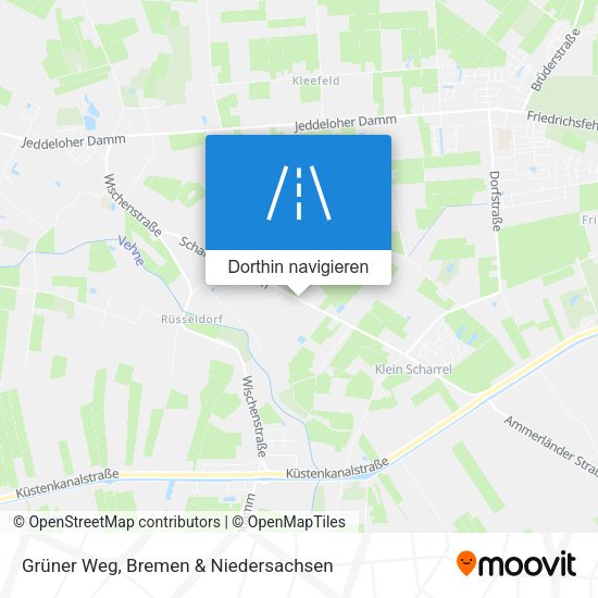 Grüner Weg Karte