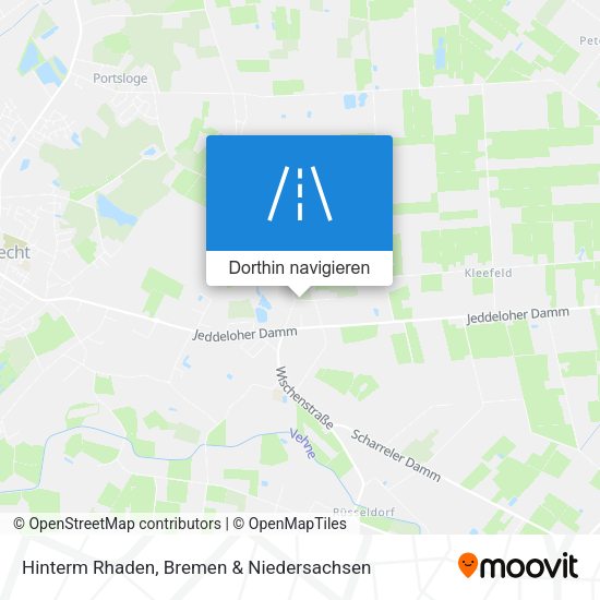 Hinterm Rhaden Karte