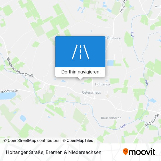 Holtanger Straße Karte