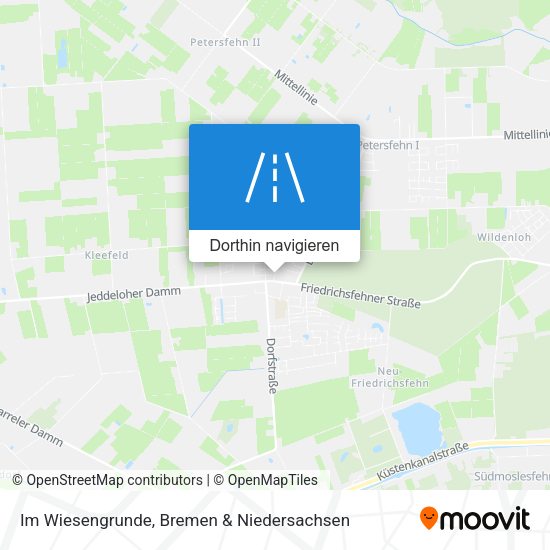 Im Wiesengrunde Karte