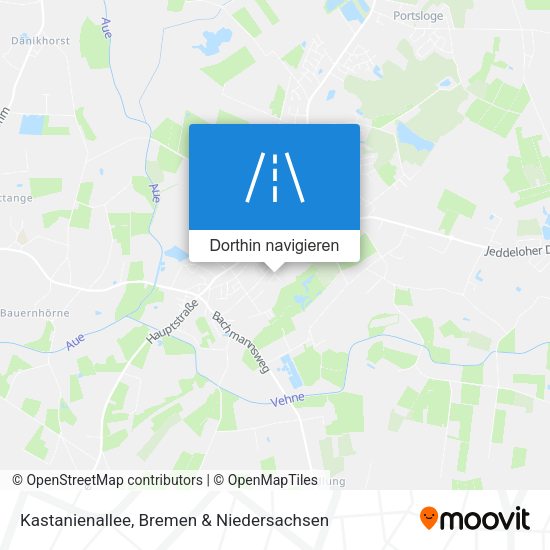 Kastanienallee Karte