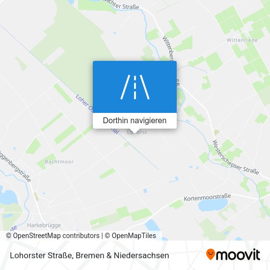 Lohorster Straße Karte