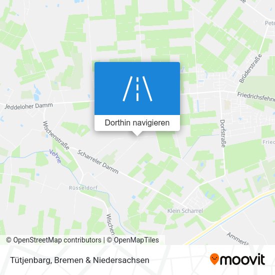 Tütjenbarg Karte