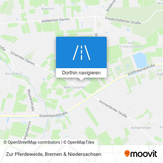 Zur Pferdeweide Karte