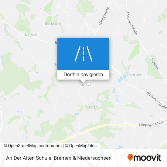An Der Alten Schule Karte