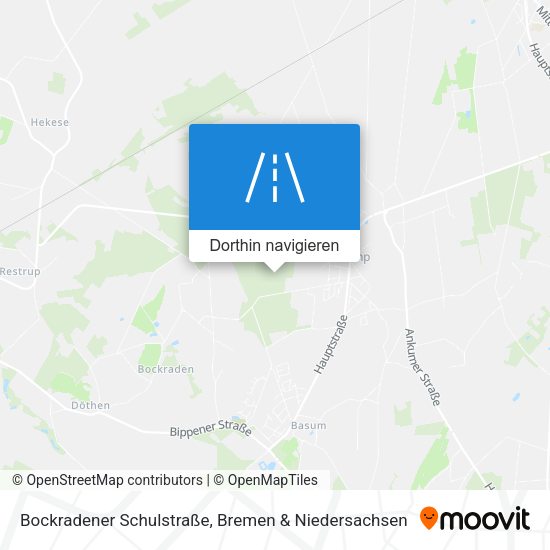 Bockradener Schulstraße Karte