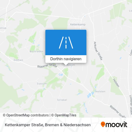 Kettenkamper Straße Karte