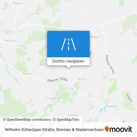 Wilhelm-Schwöppe-Straße Karte