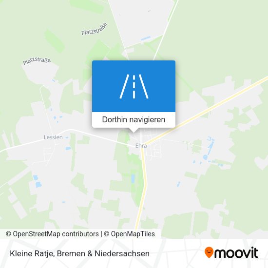 Kleine Ratje Karte