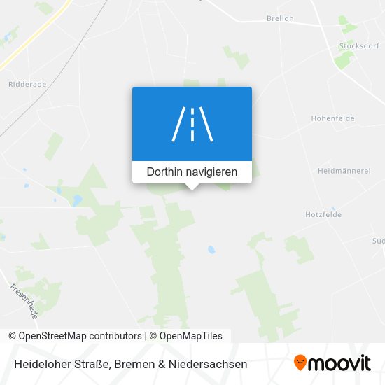 Heideloher Straße Karte